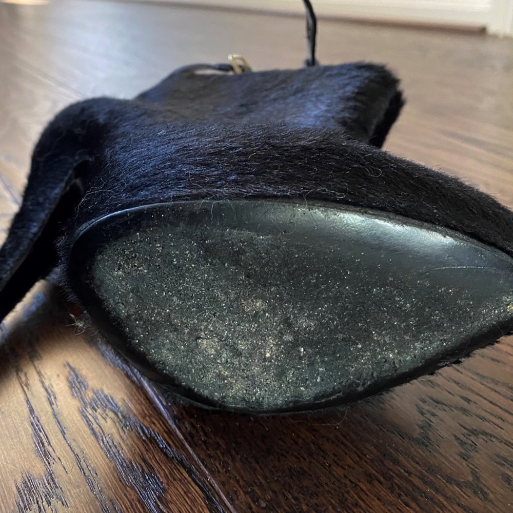 Givenchy Calf Hair Ankle Boots Booties Size 37 - Picture 5 of 12